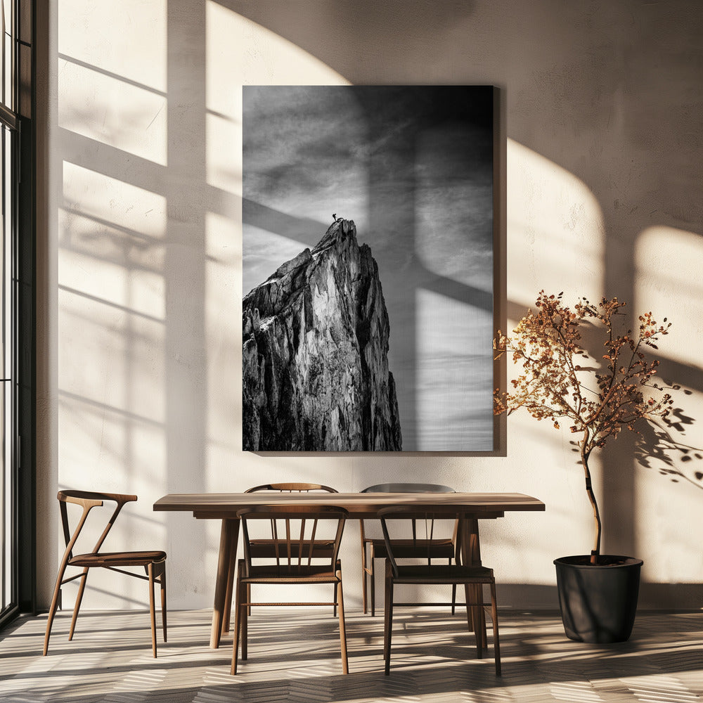 Balancing between Earth and Sky-canvas-DECOROLALA