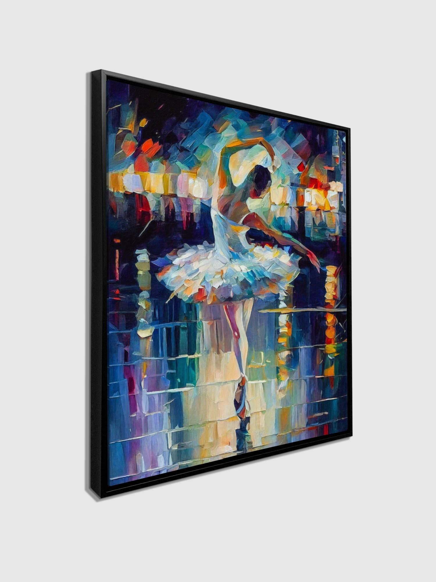 Ballet Dancer -Fine Art Canvas Print- RGB varnish-Wall Art-DECOROLALA