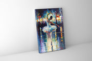 Ballet Dancer -Fine Art Canvas Print- RGB varnish-Wall Art-DECOROLALA