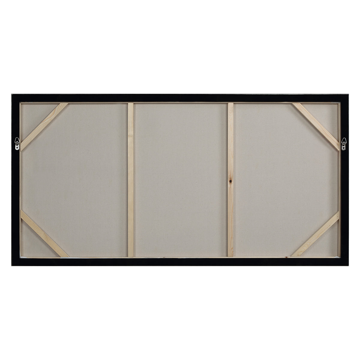 Balnea 30" H x 60" W Canvas Art, Blue-Canvas Prints-DECOROLALA