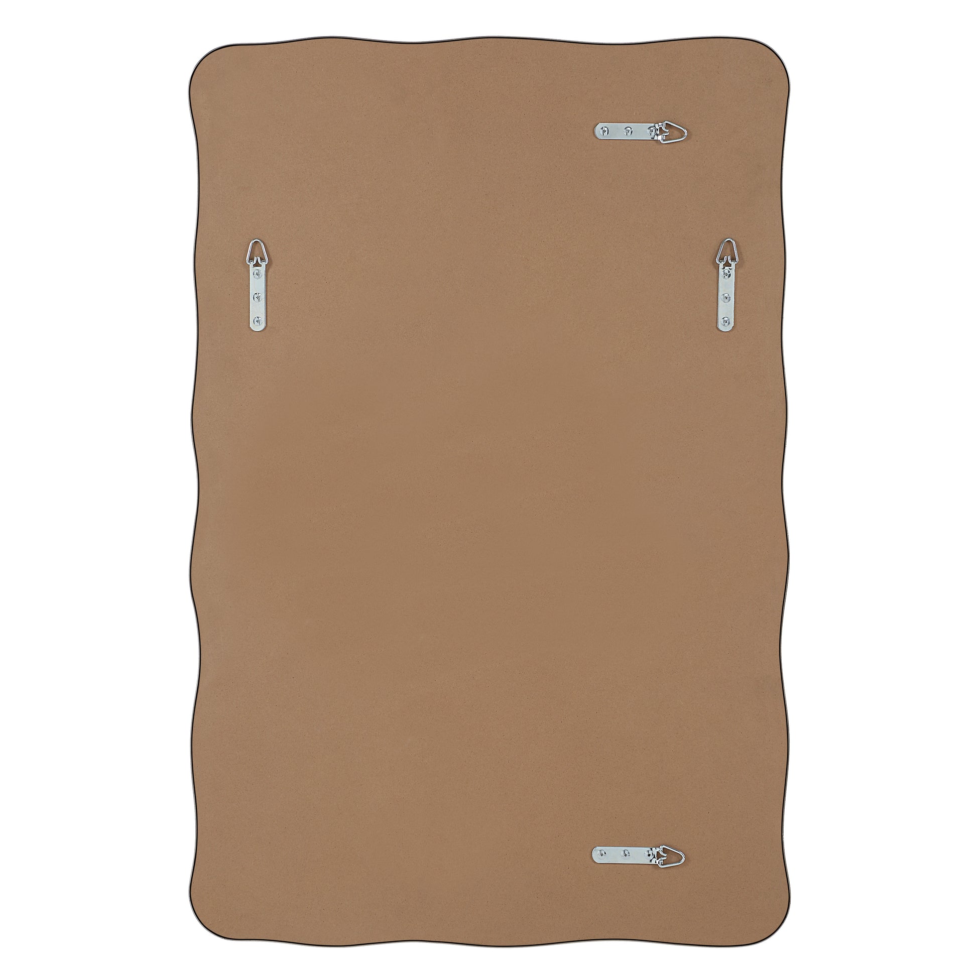 Balsa 36" H x 24" W Wall Mirror, Silver-Mirror-DECOROLALA