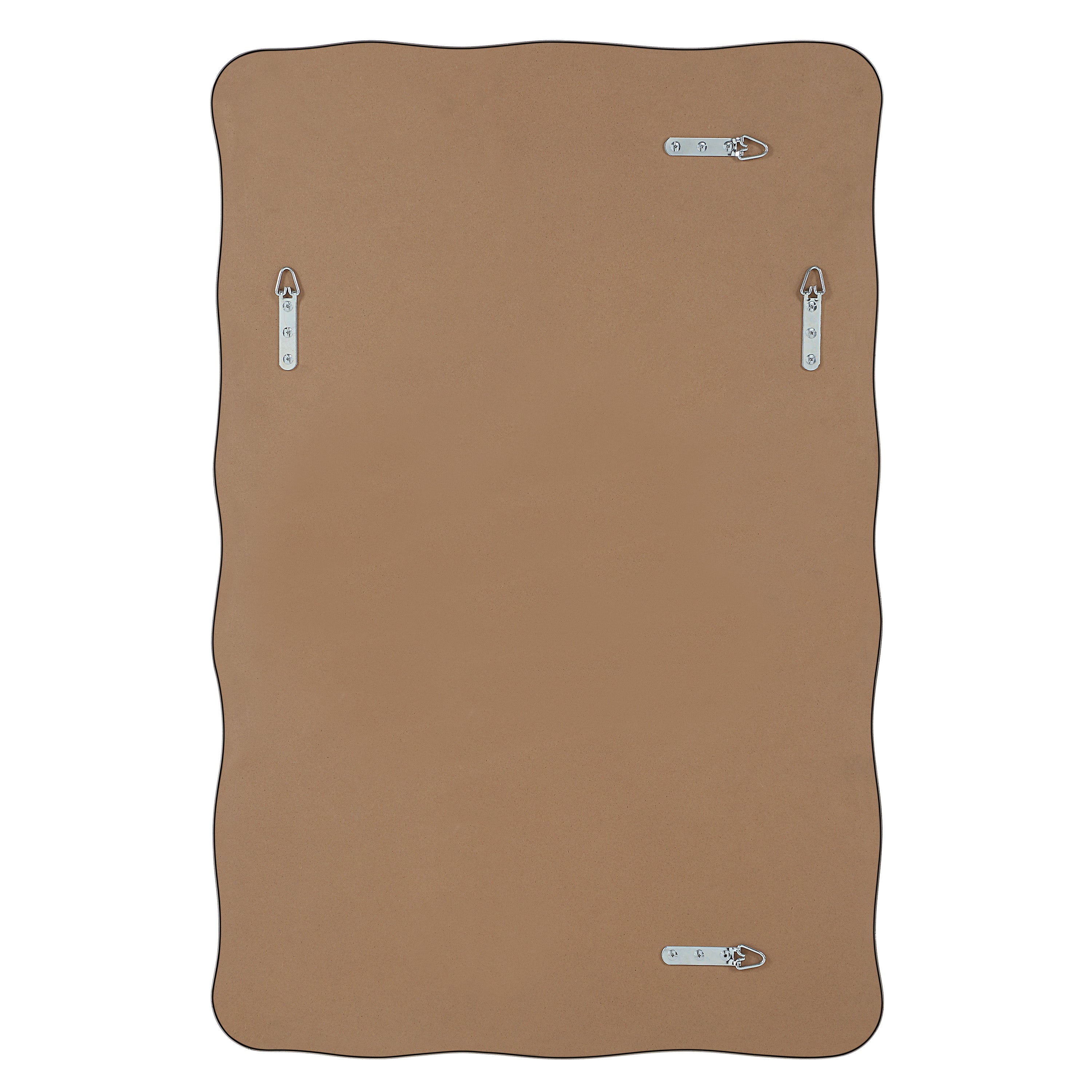 Balsa 36" H x 24" W Wall Mirror, Silver-Mirror-DECOROLALA