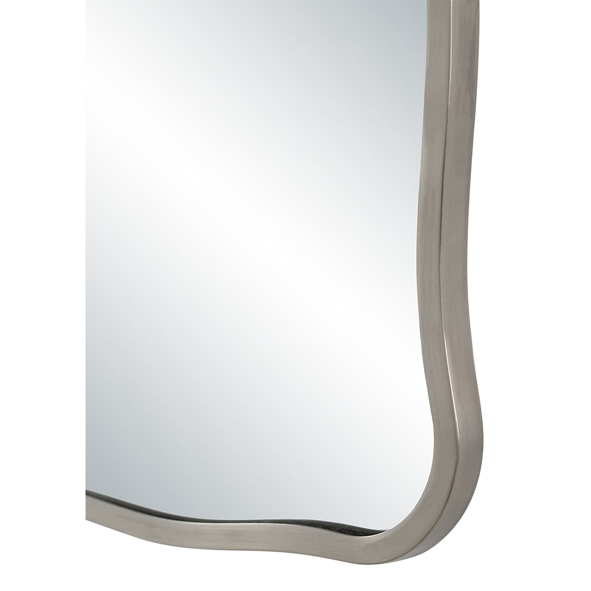Balsa 36" H x 24" W Wall Mirror, Silver-Mirrors-DECOROLALA