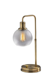 Barnett Globe Table Lamp-Lighting-DECOROLALA