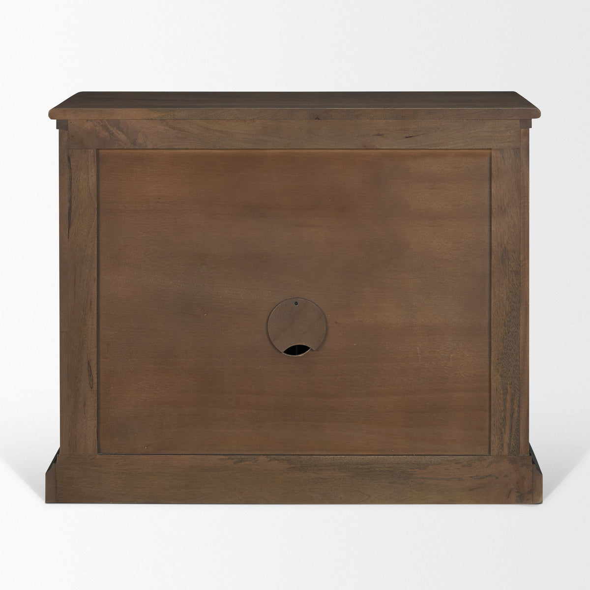 Baron Solid Wood w/ Antique Knobs 2-Door Accent Cabinet-Accent Cabinets & Chests-DECOROLALA