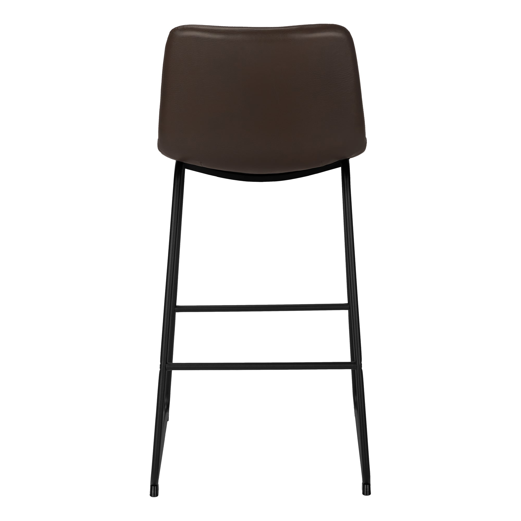 Barstool - 40"H / Leather-Look-Bar Stool-DECOROLALA