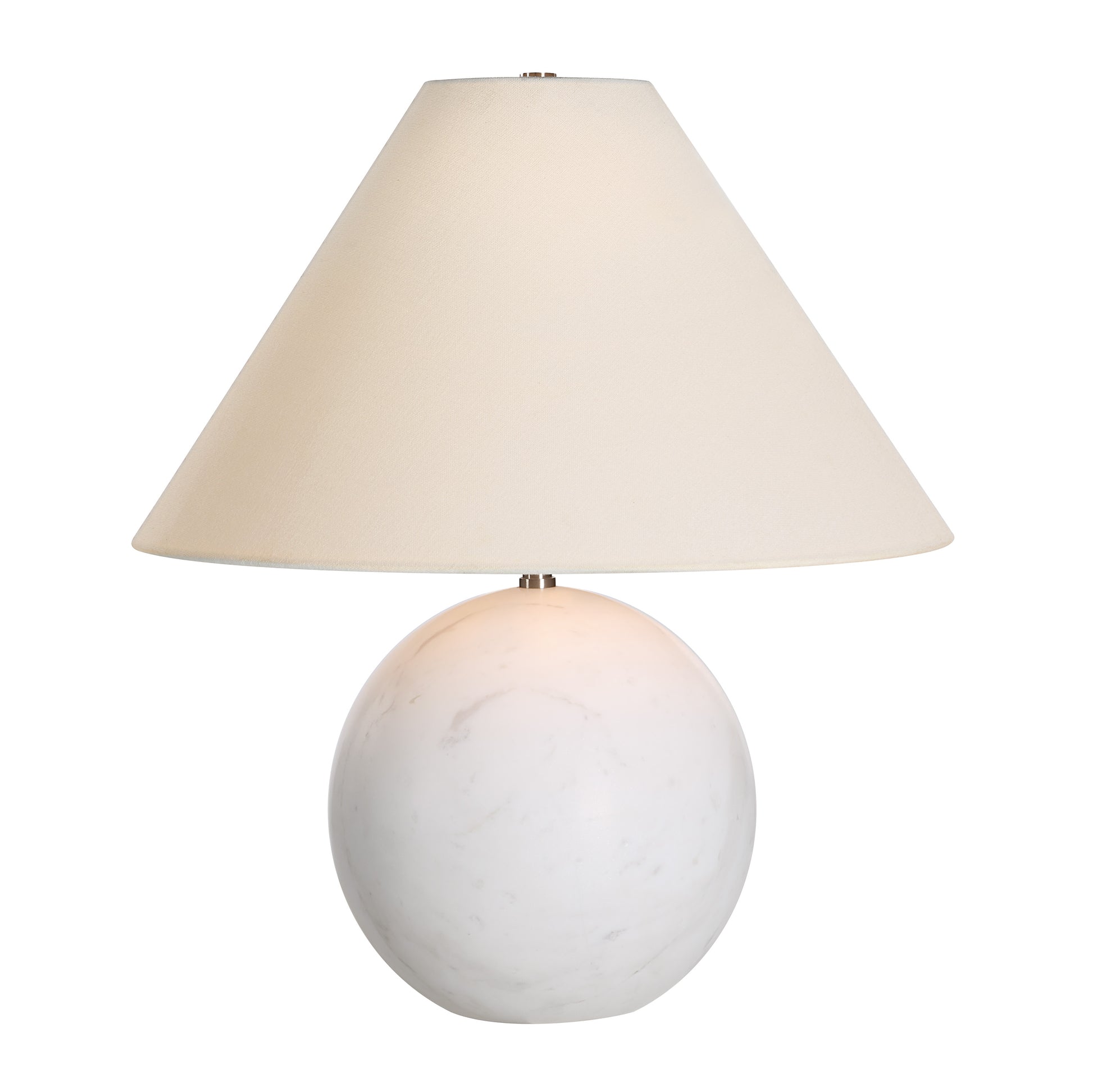 Basalla 19" Length Table Lamp, WHITE-Table Lamp-DECOROLALA