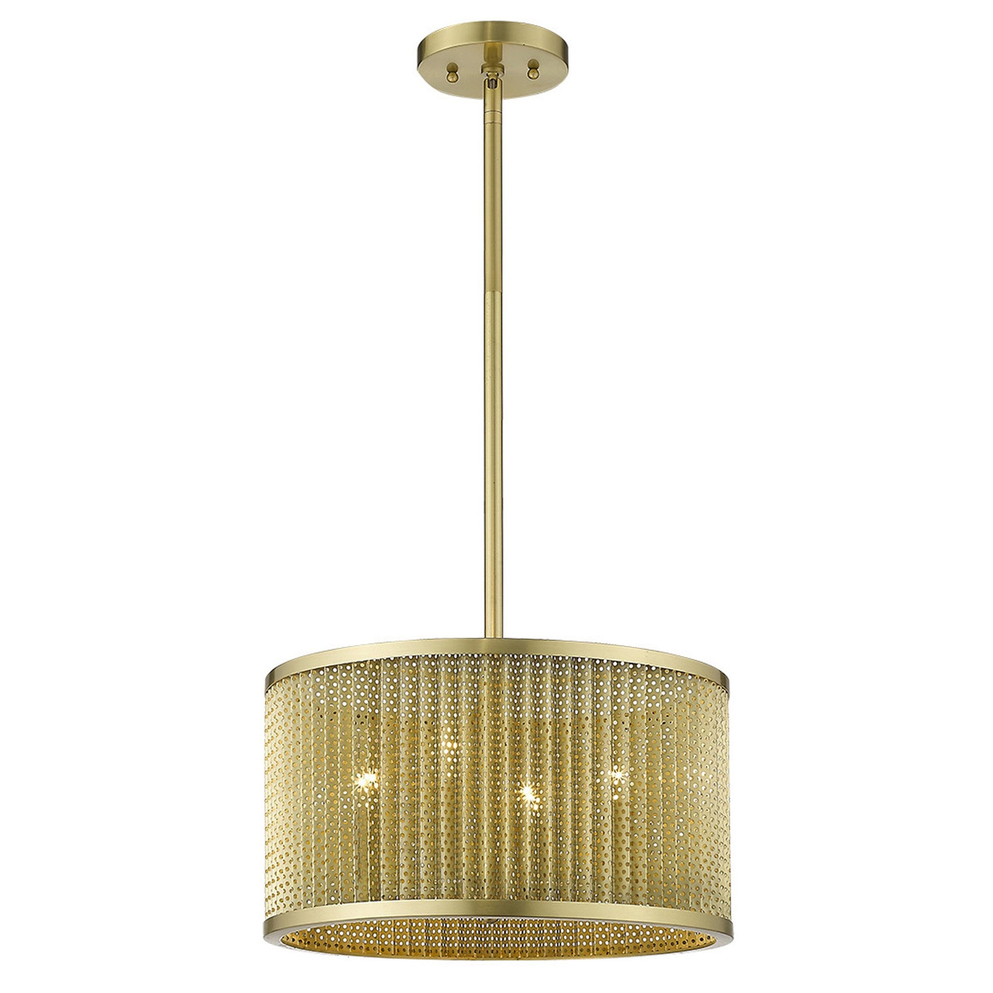 Basetti 4-Light Gold Convertible Pendant-Pendants-Hanging Lights-DECOROLALA