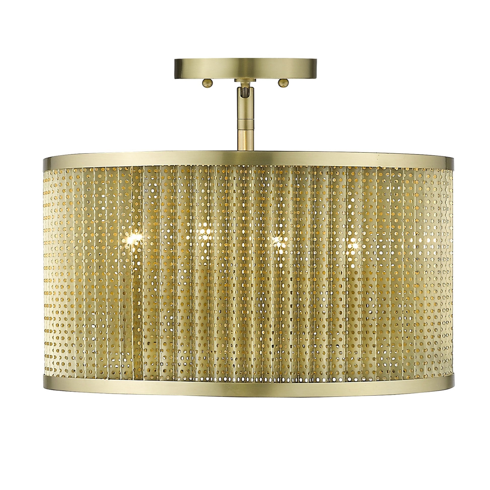 Basetti 4-Light Gold Convertible Pendant-Pendants-Hanging Lights-DECOROLALA