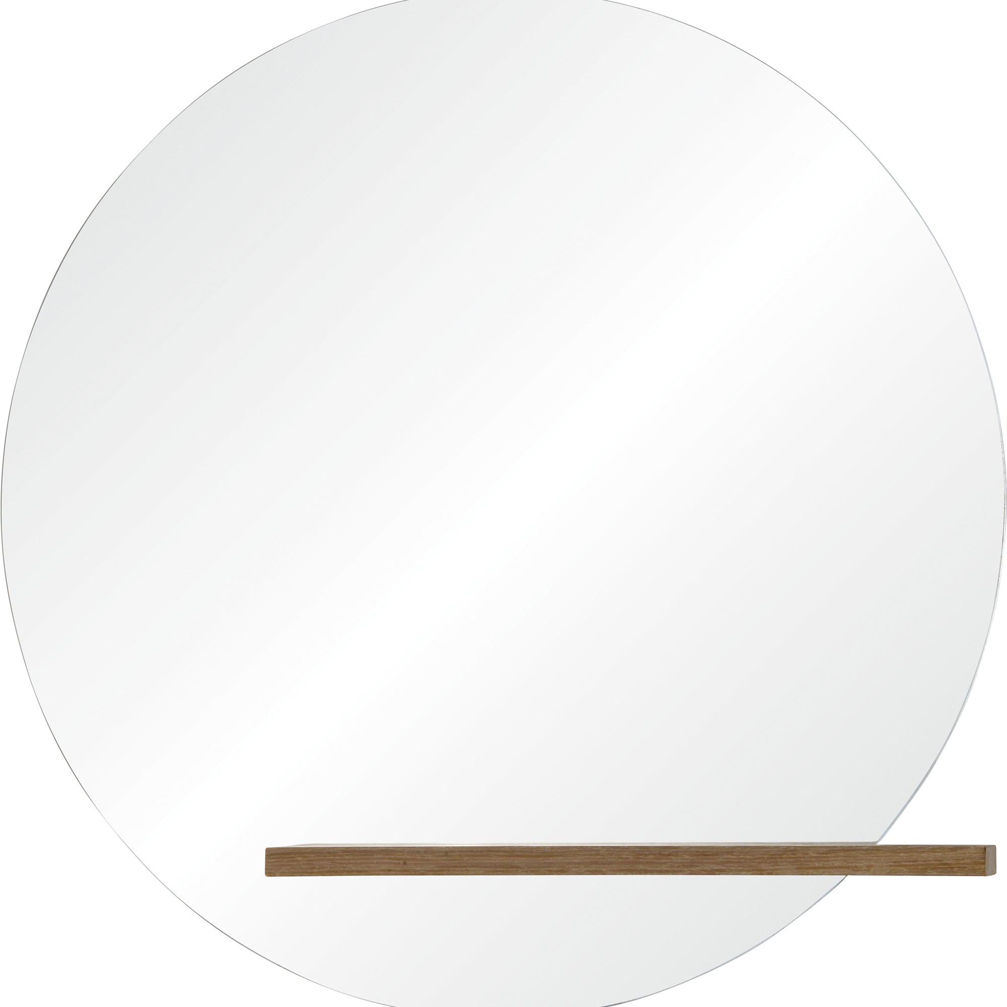Bassett 36" Tall Round Wall Mirror-Mirror-DECOROLALA
