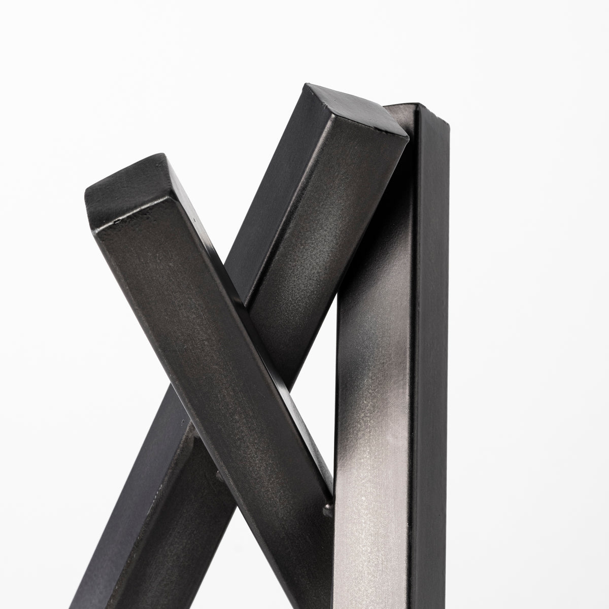 Bastian (Large) 9L x 8W Black Metal Abstract Object-Objects-DECOROLALA