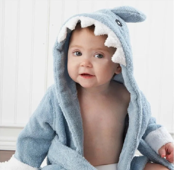 Bathrobe baby animal shape-Bath Towels-DECOROLALA
