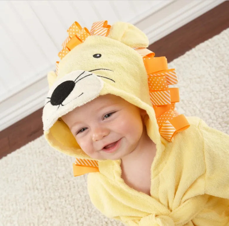 Bathrobe baby animal shape-Bath Towels-DECOROLALA