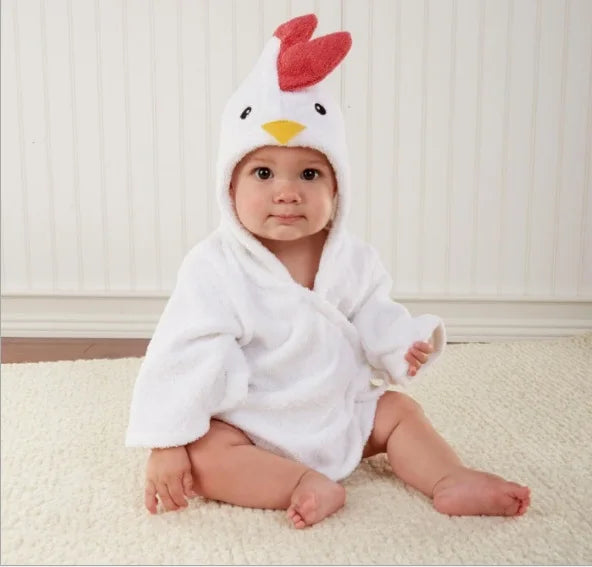Bathrobe baby animal shape-Bath Towels-DECOROLALA