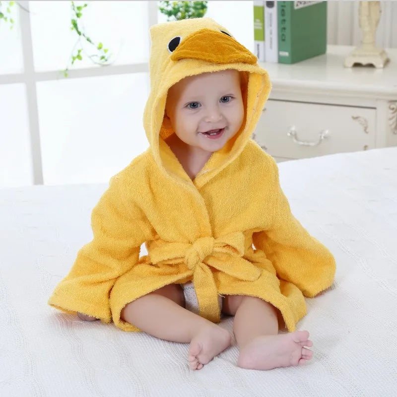 Bathrobe baby animal shape-Bath Towels-DECOROLALA