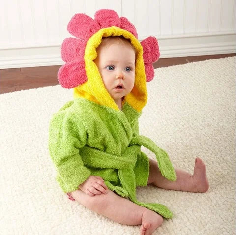 Bathrobe baby animal shape-Bath Towels-DECOROLALA