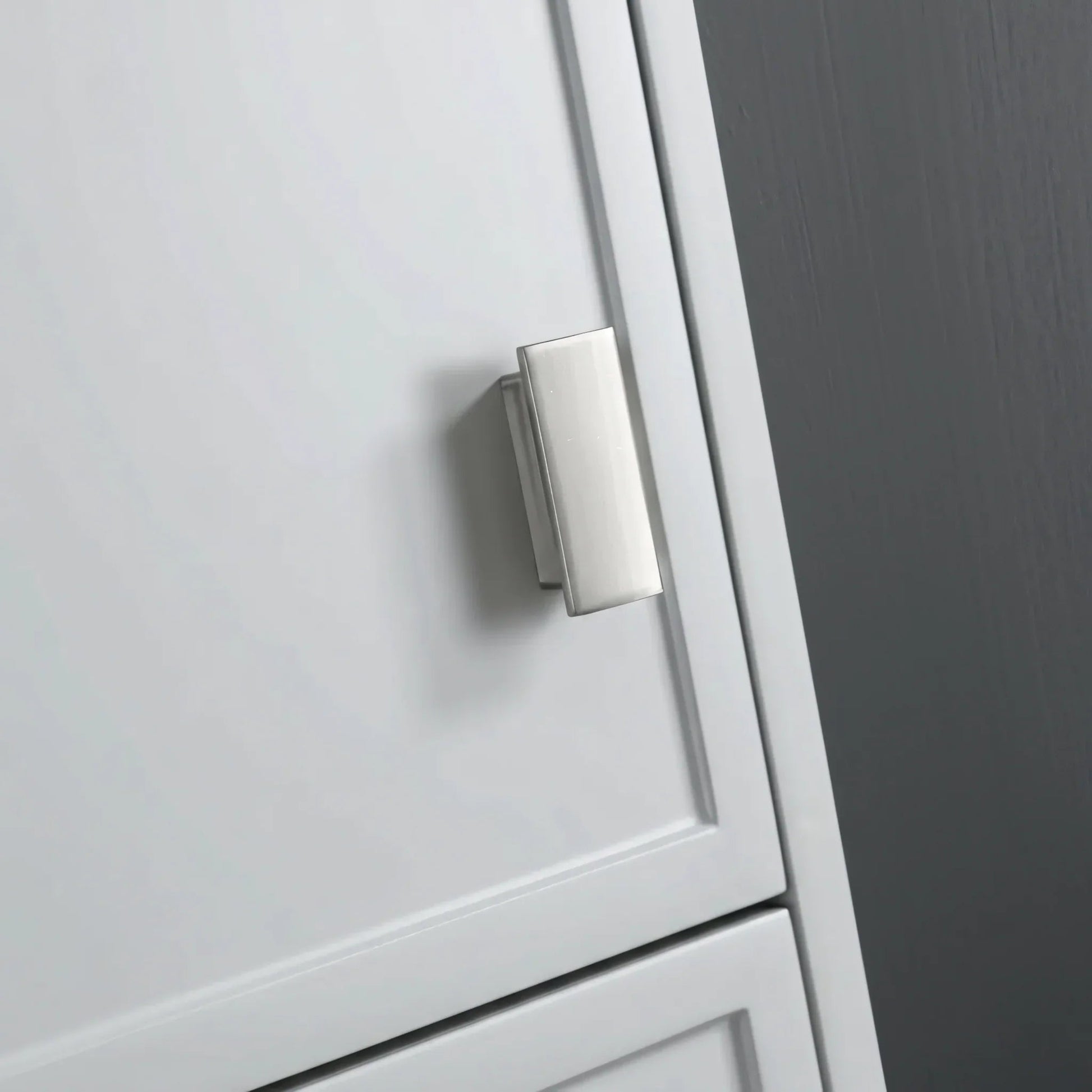 Bathroom Freestanding Linen Cabinet - Hampton Grey-Migration_Bathroom Vanities-DECOROLALA