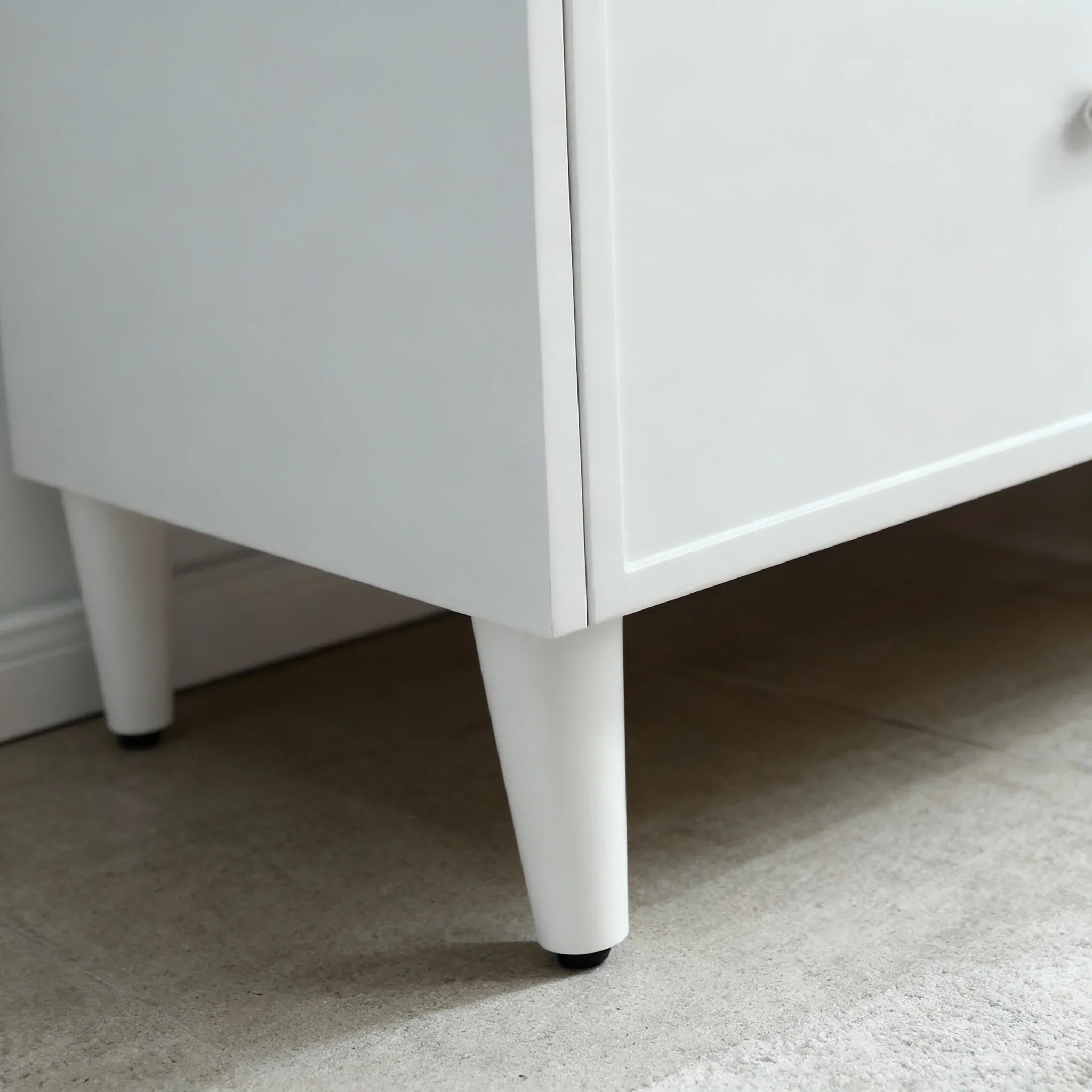 Bathroom Freestanding Linen Cabinet - Hampton Grey-Migration_Bathroom Vanities-DECOROLALA