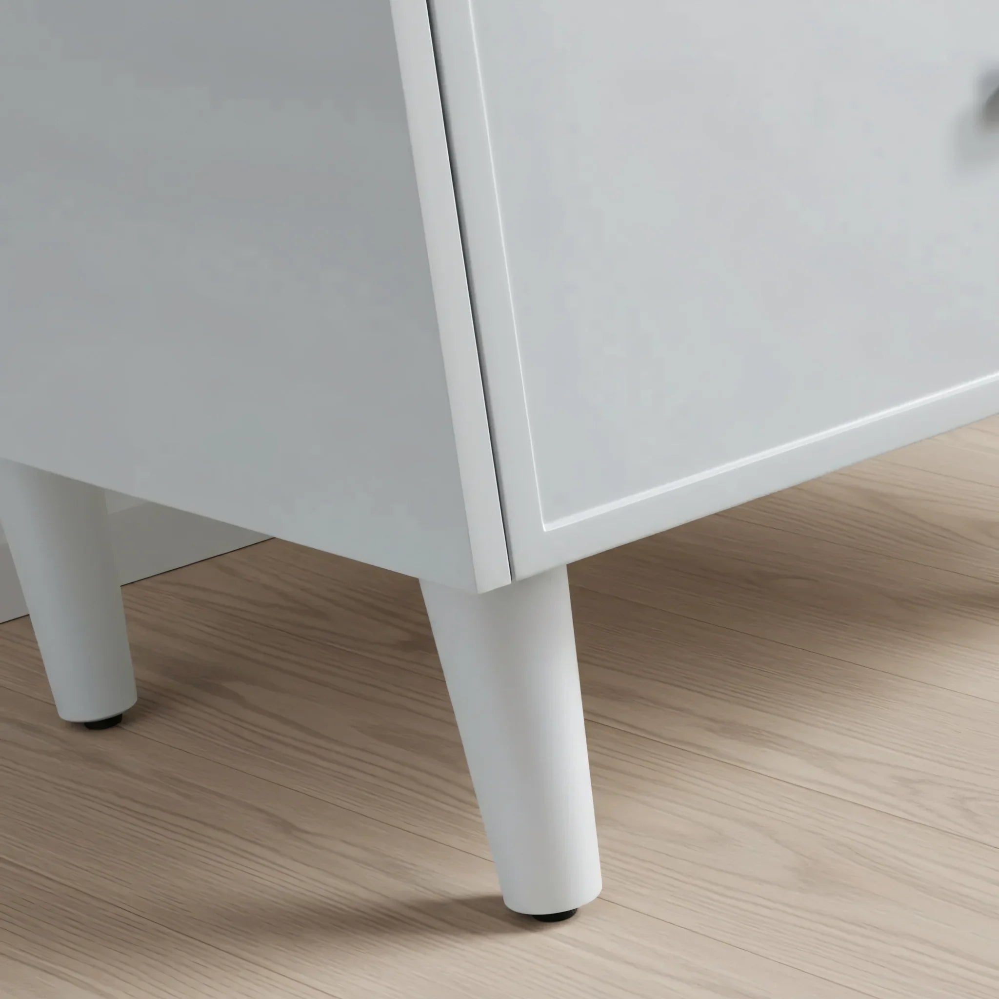 Bathroom Freestanding Linen Cabinet - Hampton Grey-Migration_Bathroom Vanities-DECOROLALA