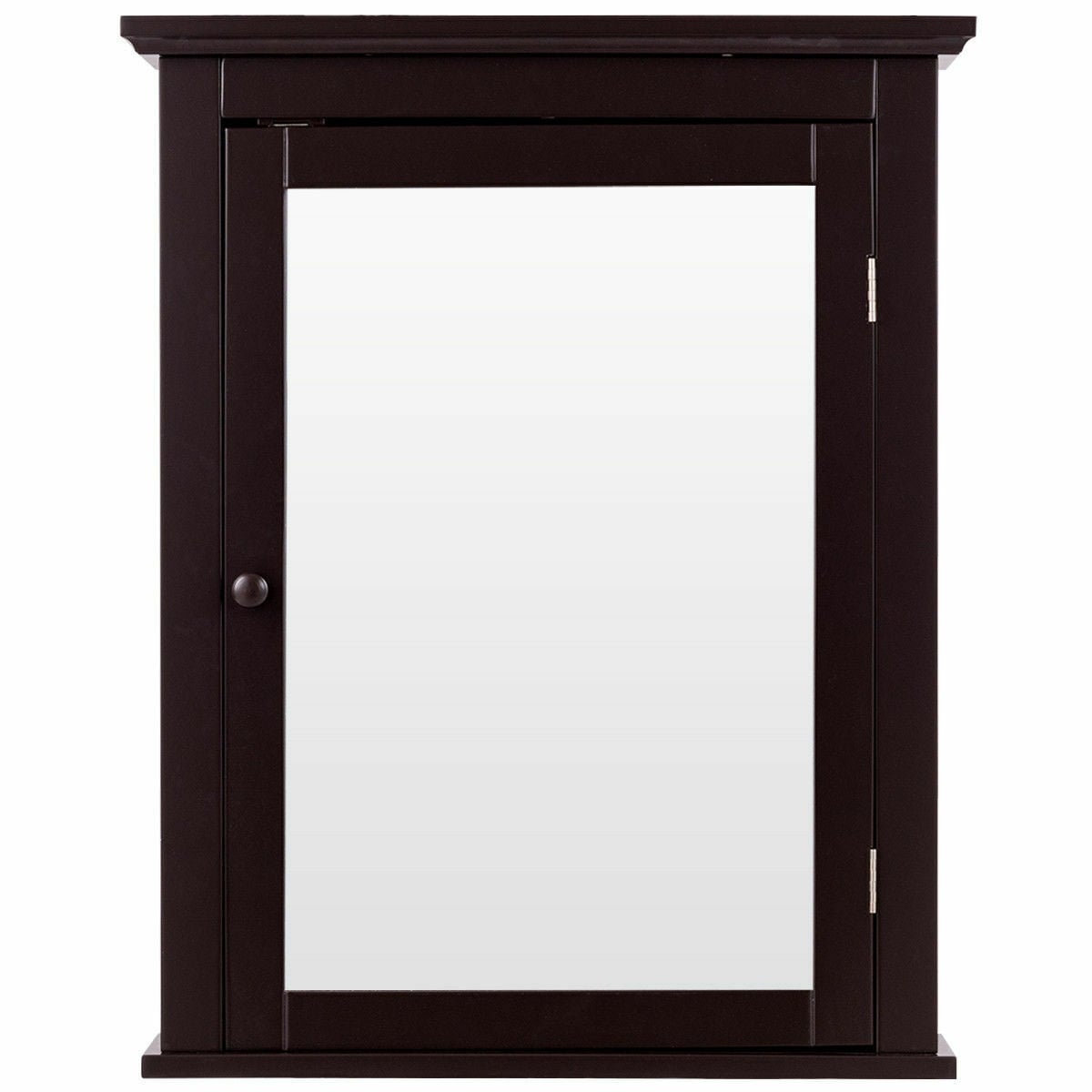 Bathroom Wall Mounted Storage Mirror Medicine Cabinet-Wall Cabinets-DECOROLALA