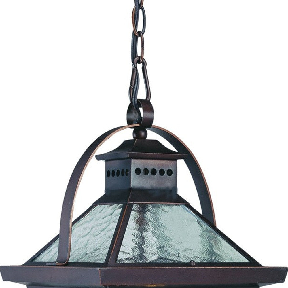 Bay Street 3-Light Architectural Bronze Hanging Light-Chandeliers-DECOROLALA