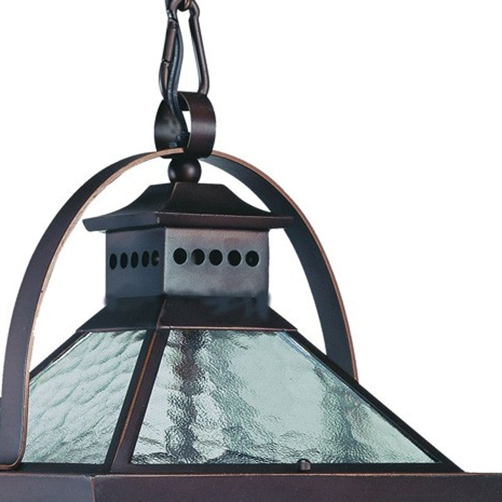 Bay Street 3-Light Architectural Bronze Hanging Light-Chandeliers-DECOROLALA