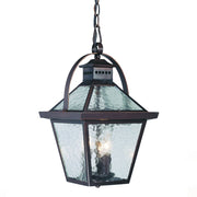 Bay Street 3-Light Architectural Bronze Hanging Light-Chandeliers-DECOROLALA