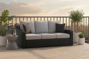 Beachcroft Sofa With Cushion - Beige 82"W-Sofas-DECOROLALA
