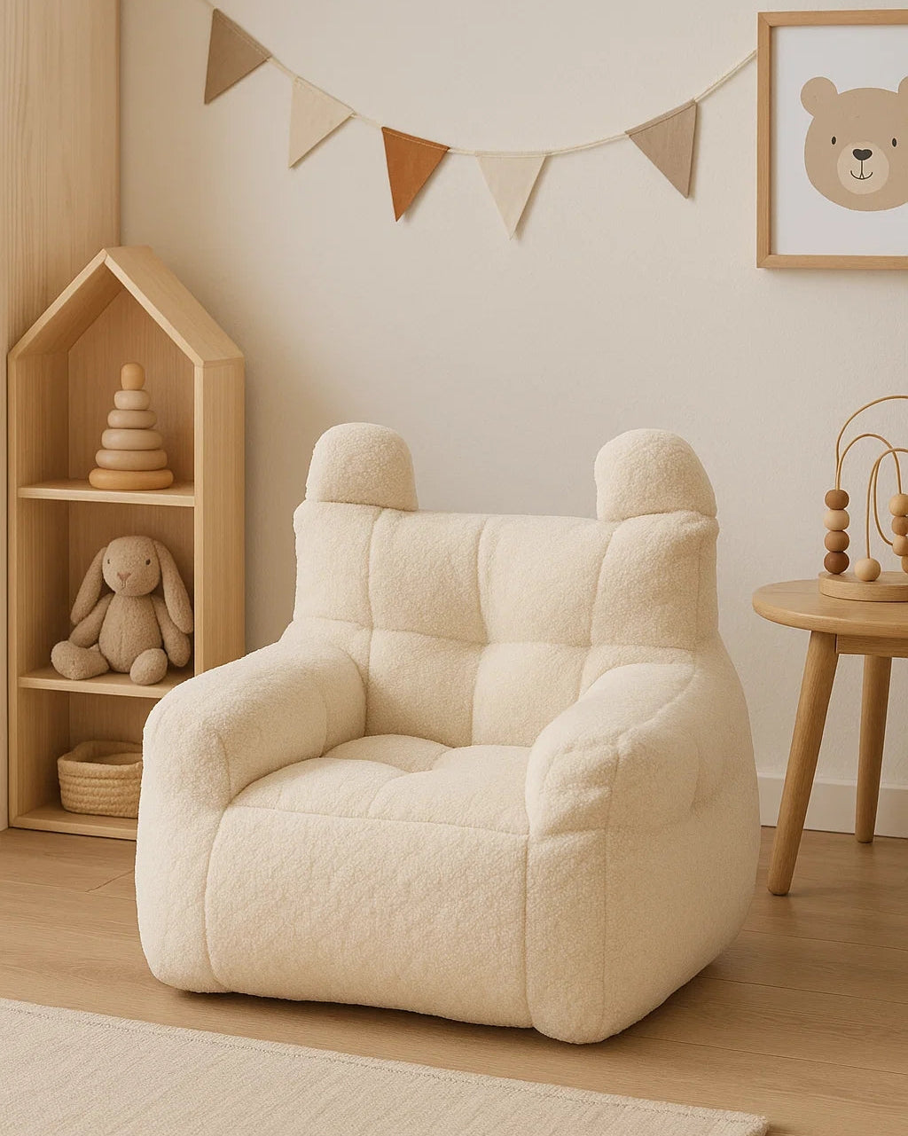 Bear Shaped Lazy Sofa Bean Bag-Bean Bag Chairs-DECOROLALA