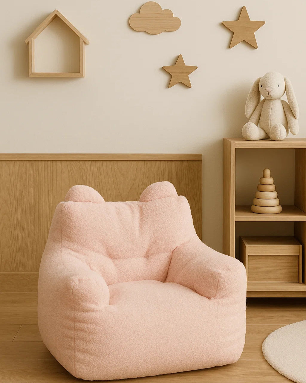 Bear Shaped Lazy Sofa Bean Bag-Bean Bag Chairs-DECOROLALA