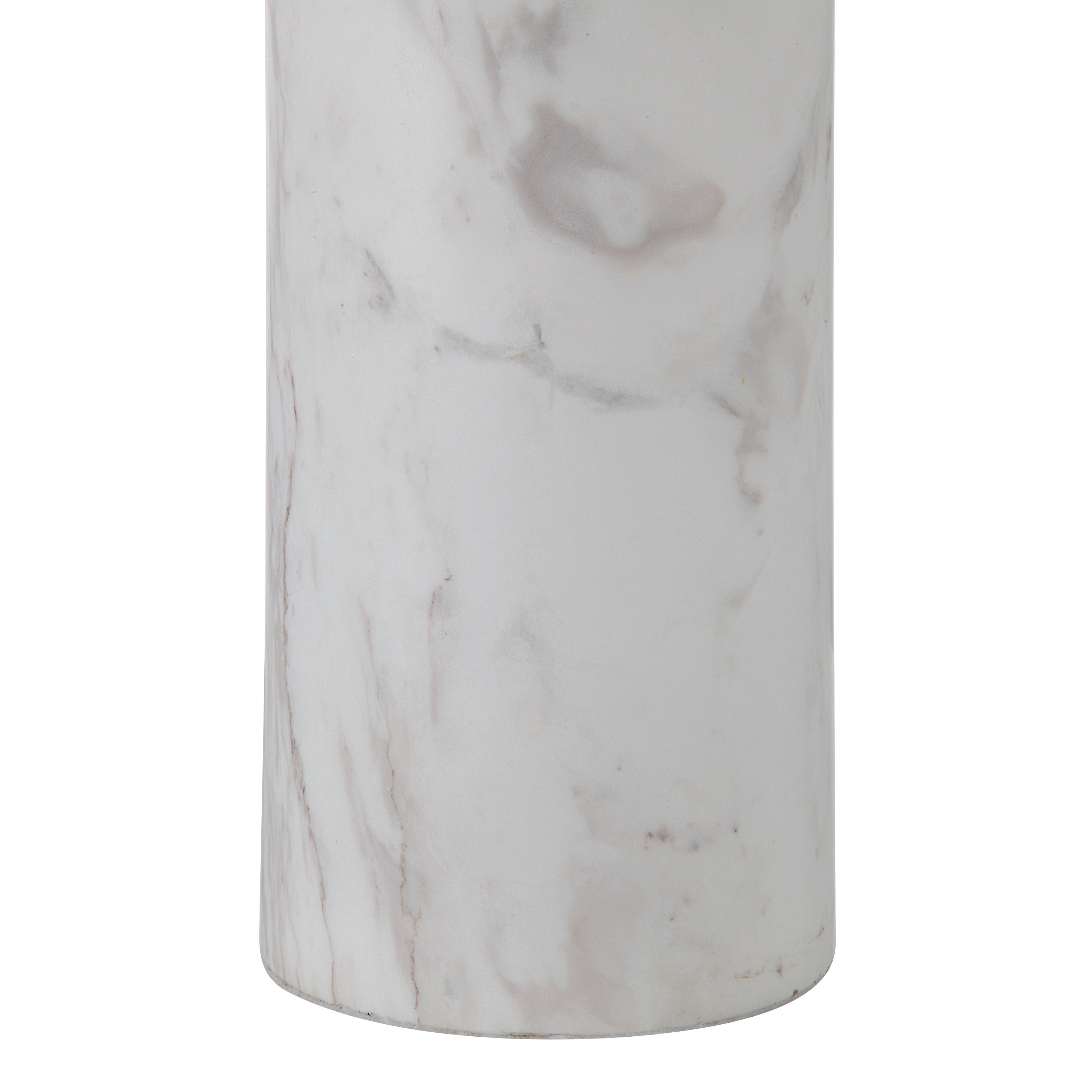 Beausoleil 25" Tall Satin Brass Iron Table Lamp with Drum Linen Shade-Table Lamp-DECOROLALA