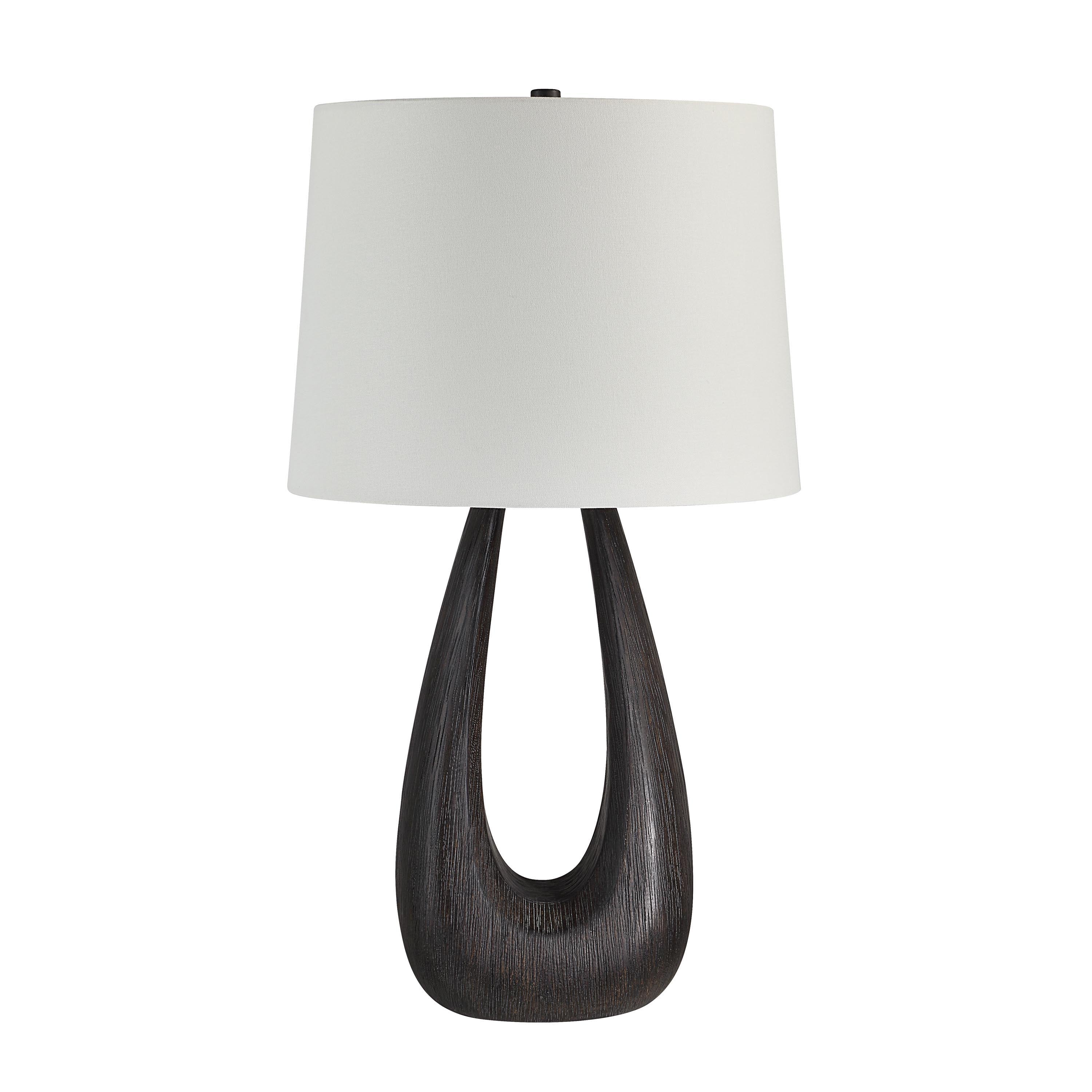 Beckham 29.5" Table Lamp with Linen Shade-Table Lamp-DECOROLALA
