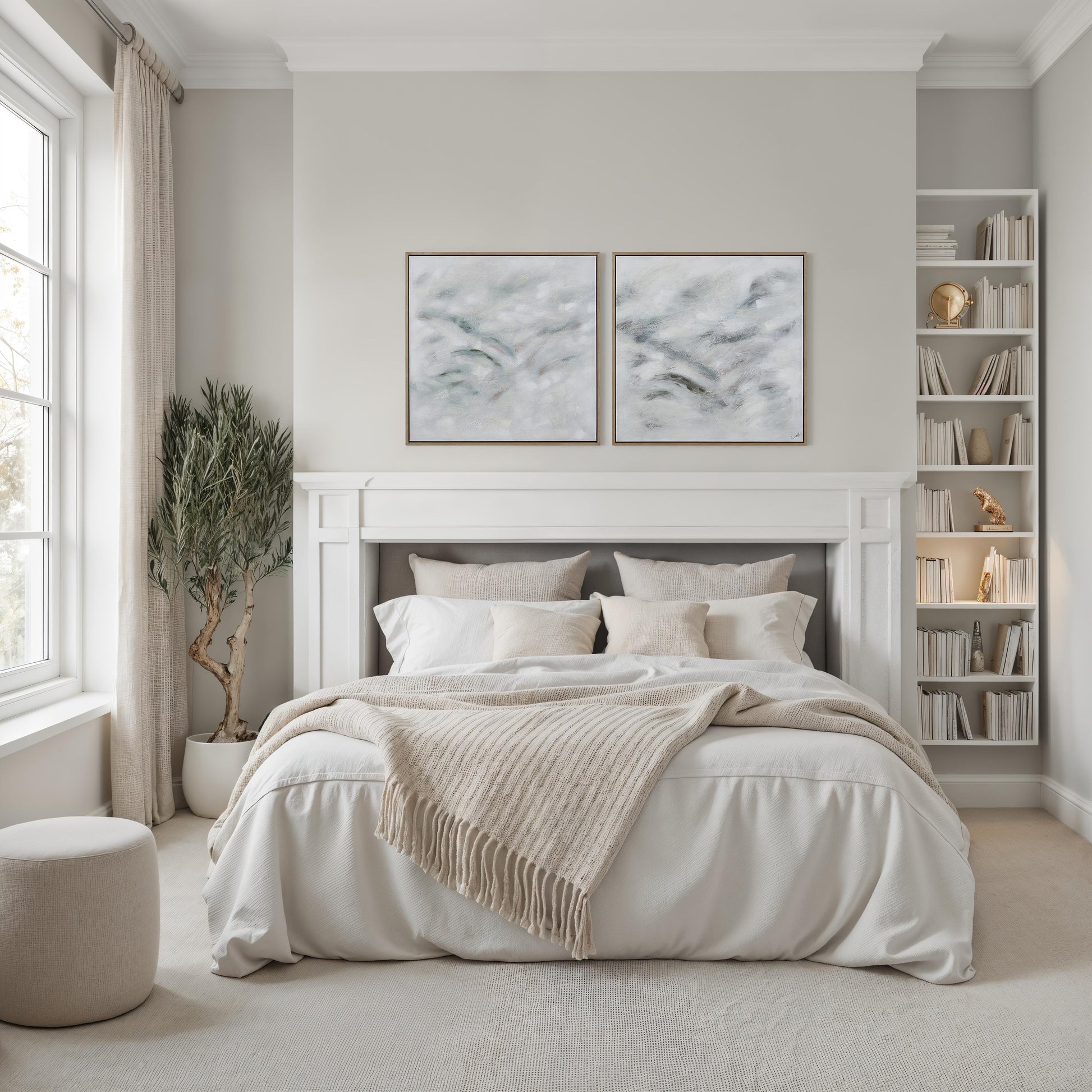 Becks 30" H x 30" W Canvas Art, (2 Piece Set)-Canvas Print-DECOROLALA