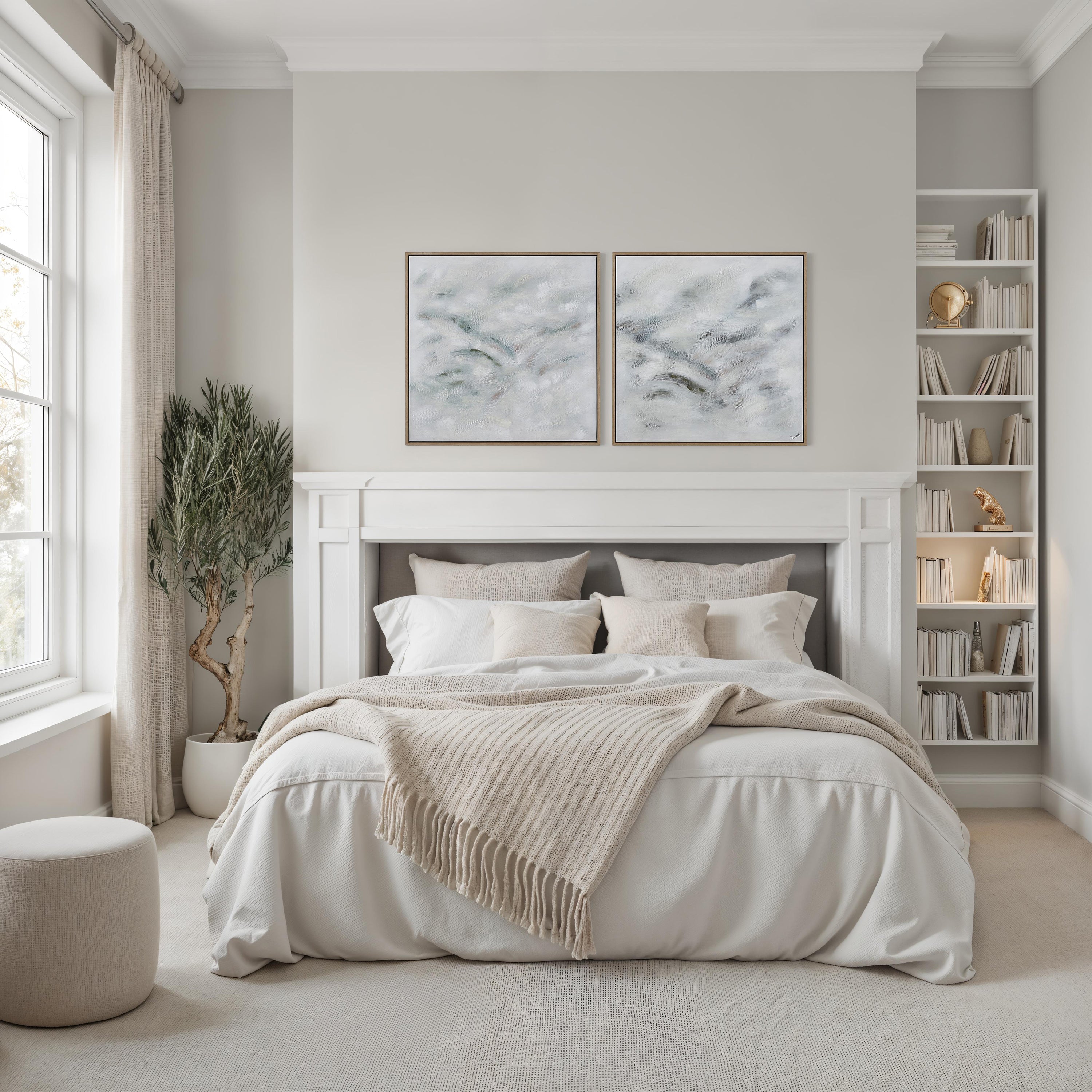 Becks 30" H x 30" W Canvas Art, (2 Piece Set)-Canvas Print-DECOROLALA