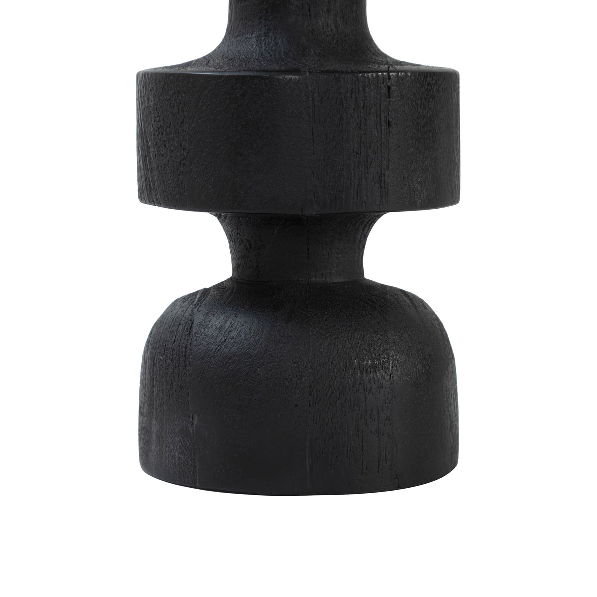 Beckton Statue, Black-Decorative Statues-DECOROLALA