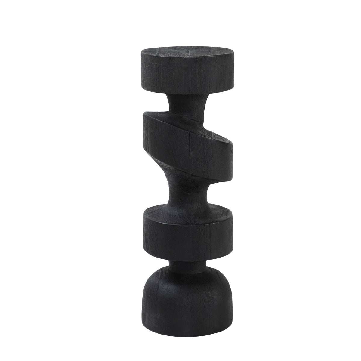 Beckton Statue, Black-Decorative Statues-DECOROLALA