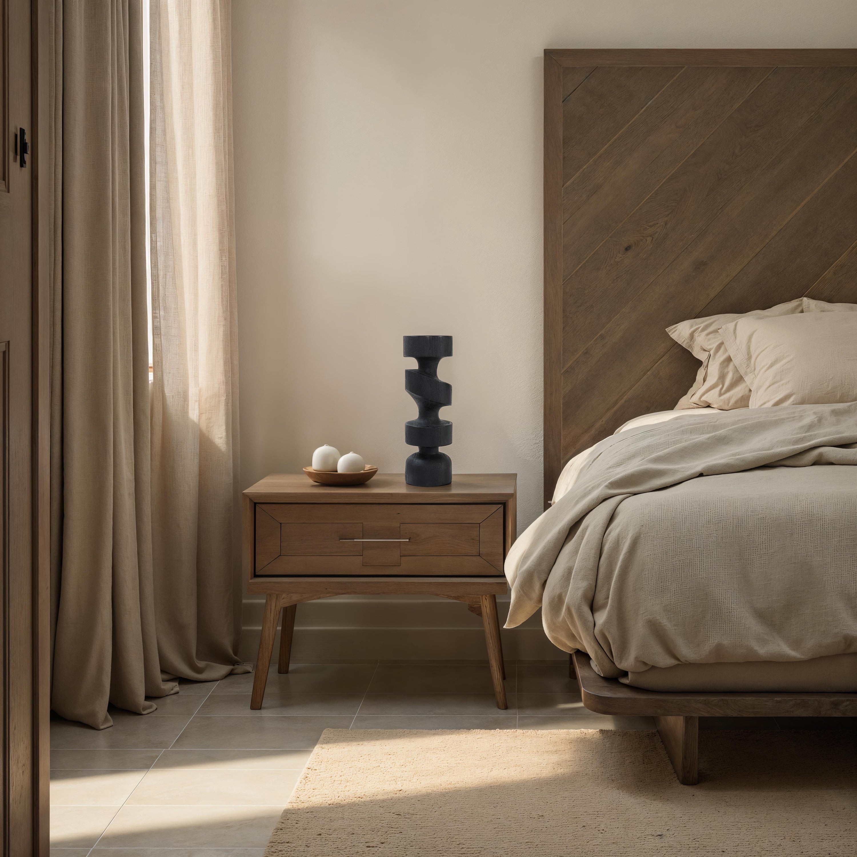 Beckton Statue, Black-Statue-DECOROLALA