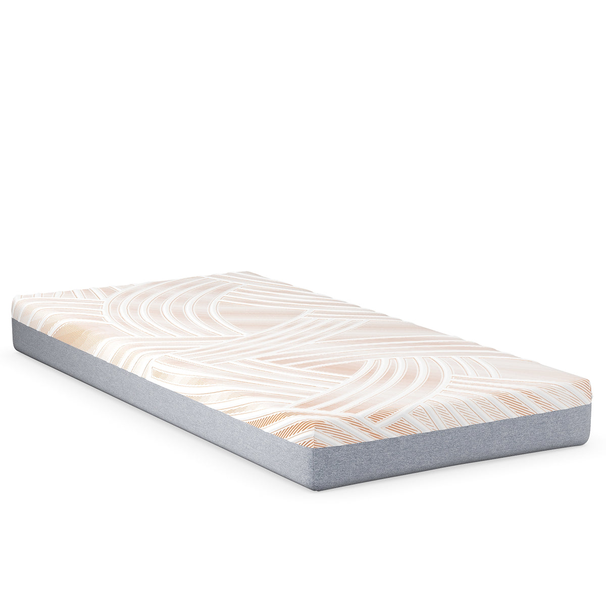 Bed Mattress Memory Foam Twin Size with Jacquard Cover for Adjustable Bed Base-8 inches-Mattresses-DECOROLALA