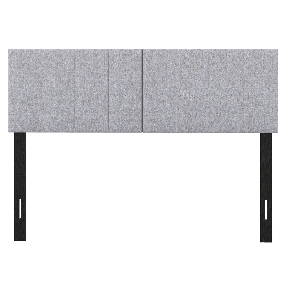 Beige Linen Upholstered Headboard - Adjustable Full/Queen Size-Headboards-DECOROLALA