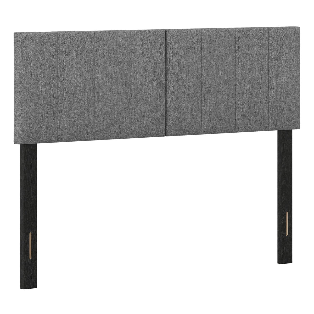 Beige Linen Upholstered Headboard - Adjustable Full/Queen Size-Headboards-DECOROLALA