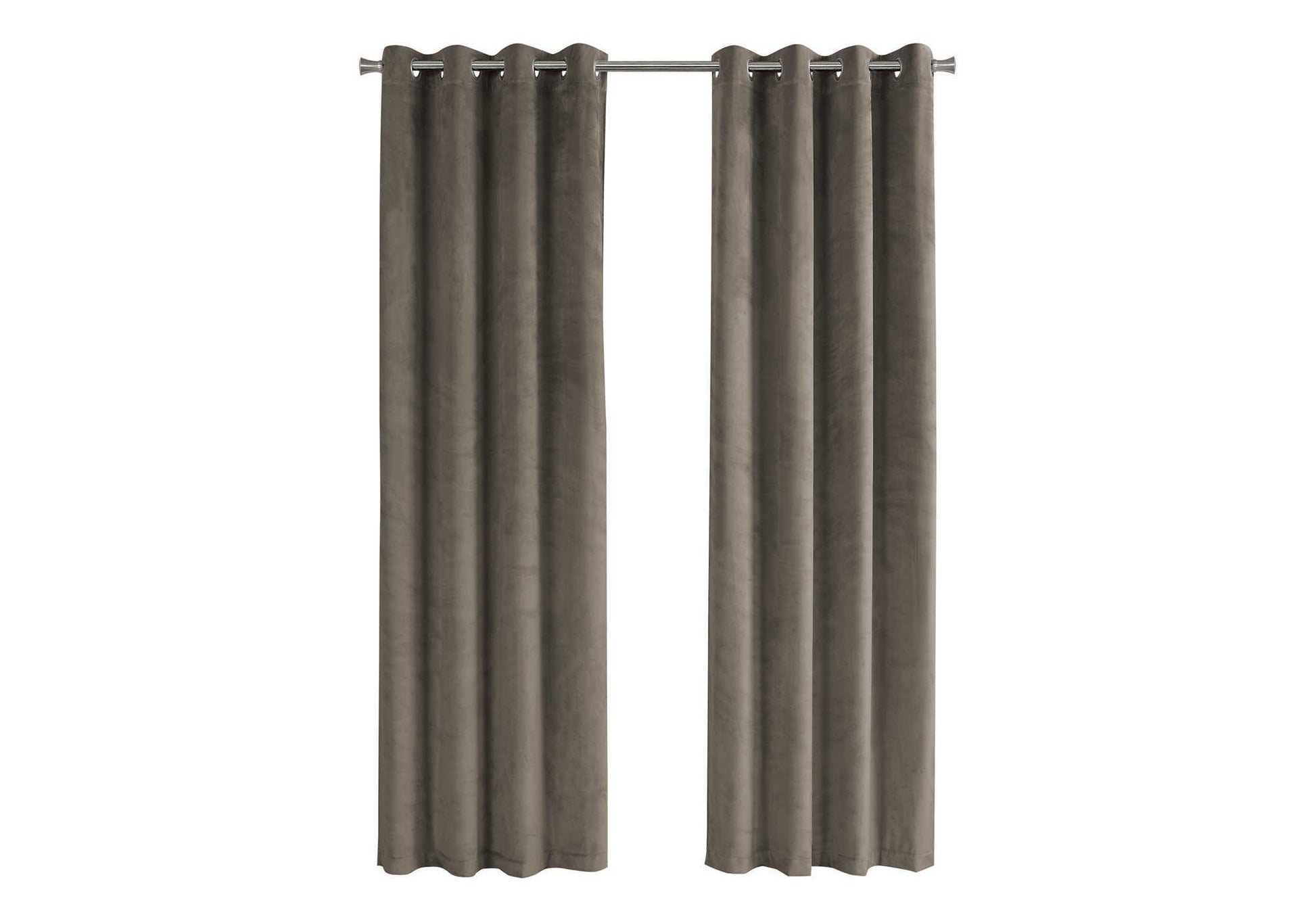 Beige Room Darkening Curtain Panel Set, 52"W x 84"H-Curtain-DECOROLALA