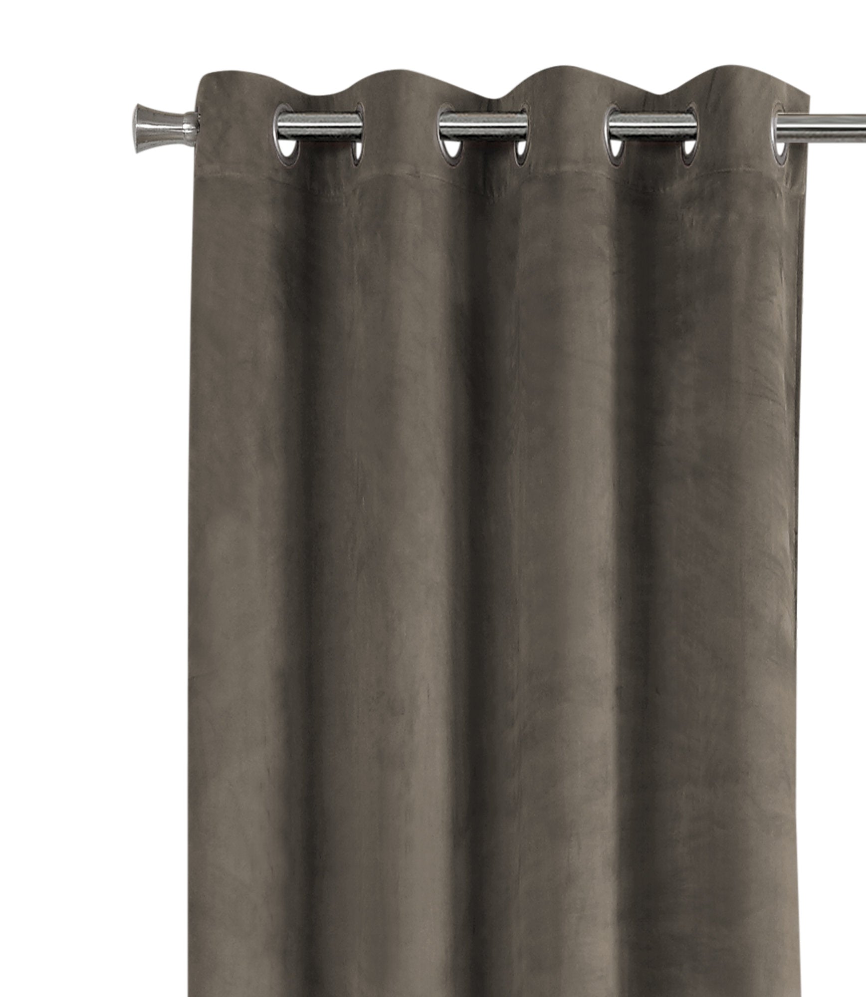 Beige Room Darkening Curtain Panel Set, 52"W x 84"H-Curtain-DECOROLALA