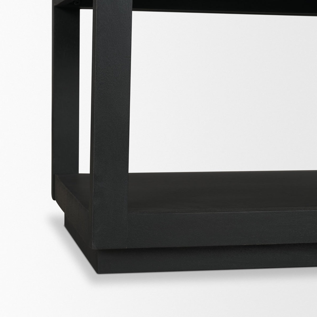 Bela 80" Medium Brown Wood Arched Console Table-Media Console-DECOROLALA