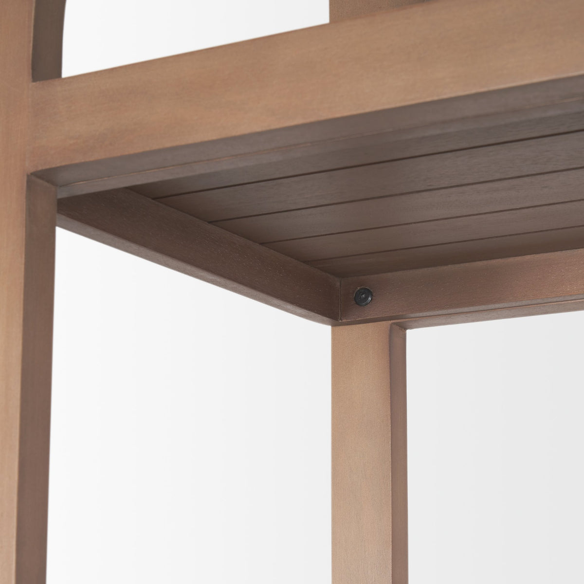 Bela Arched Shelving Unit Medium Brown Wood-Shelving-DECOROLALA