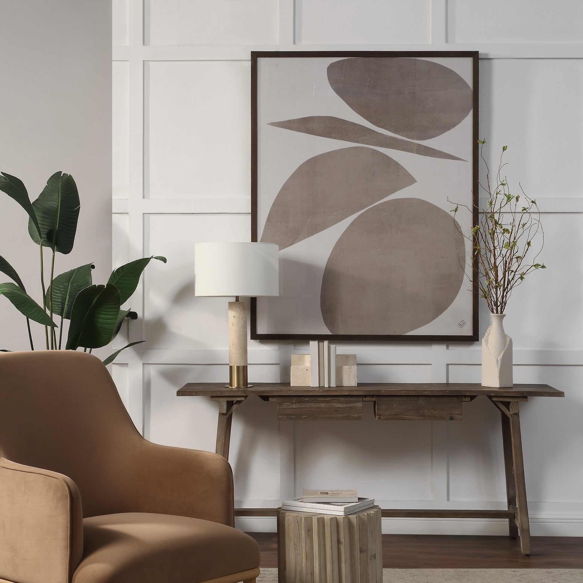 Belem 45" Wide Wall Art, Printed Artwork-Wall Art-DECOROLALA