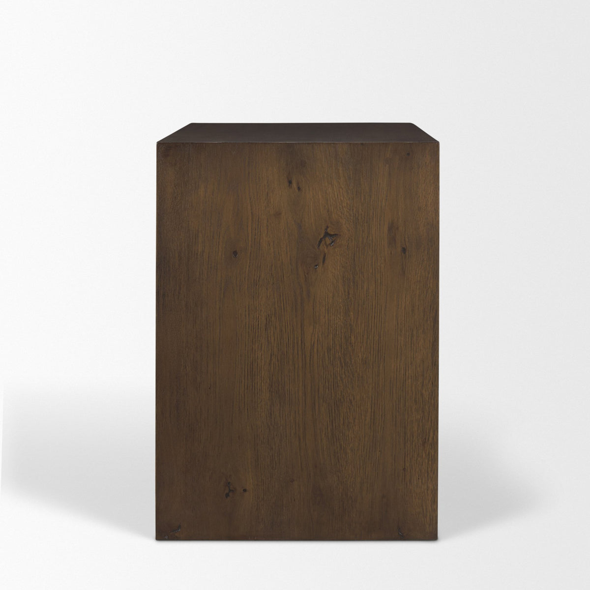 Belford 3-Drawer Oak Wood Closed Nightstand-Accent Cabinets & Chests-DECOROLALA