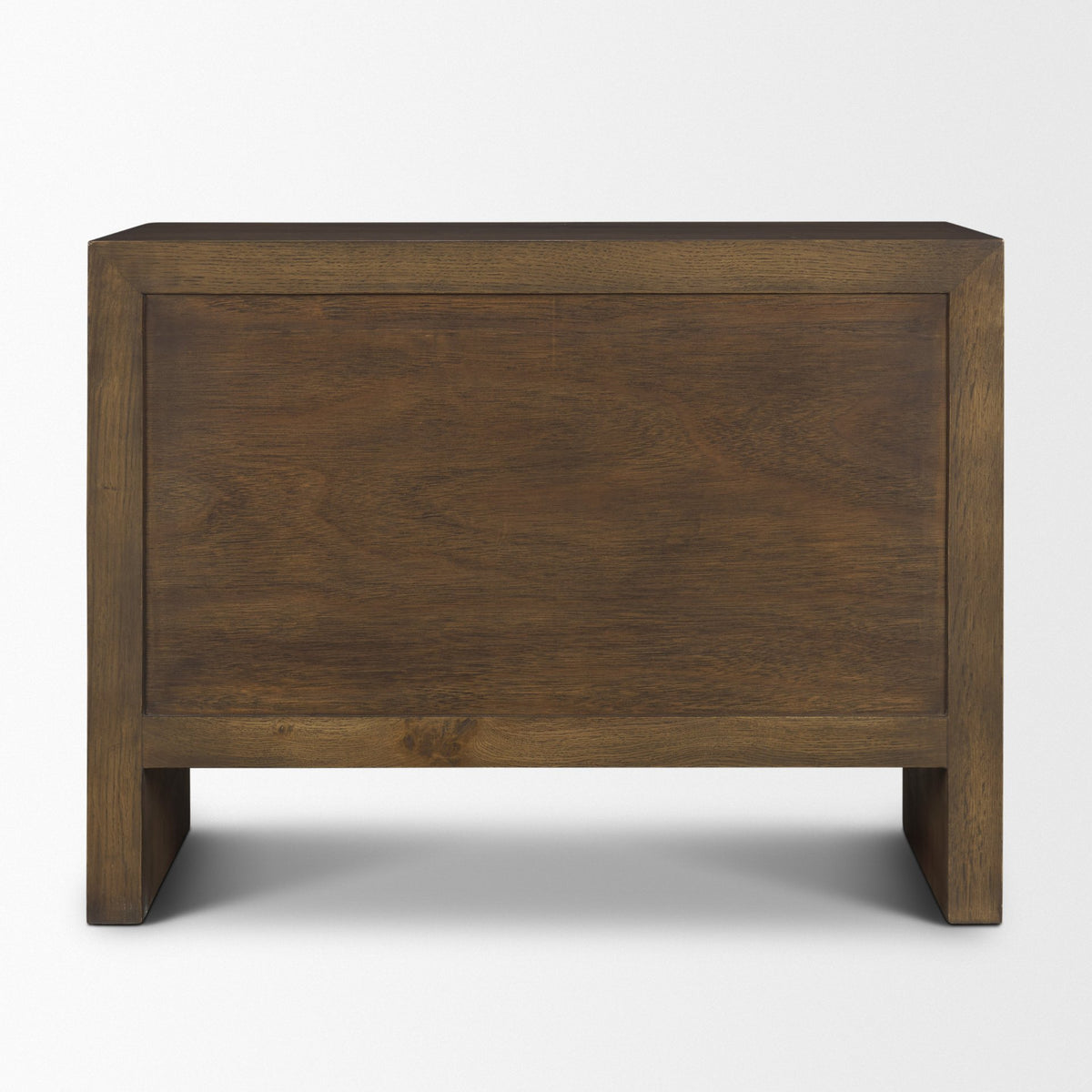 Belford 3-Drawer Oak Wood Closed Nightstand-Accent Cabinets & Chests-DECOROLALA