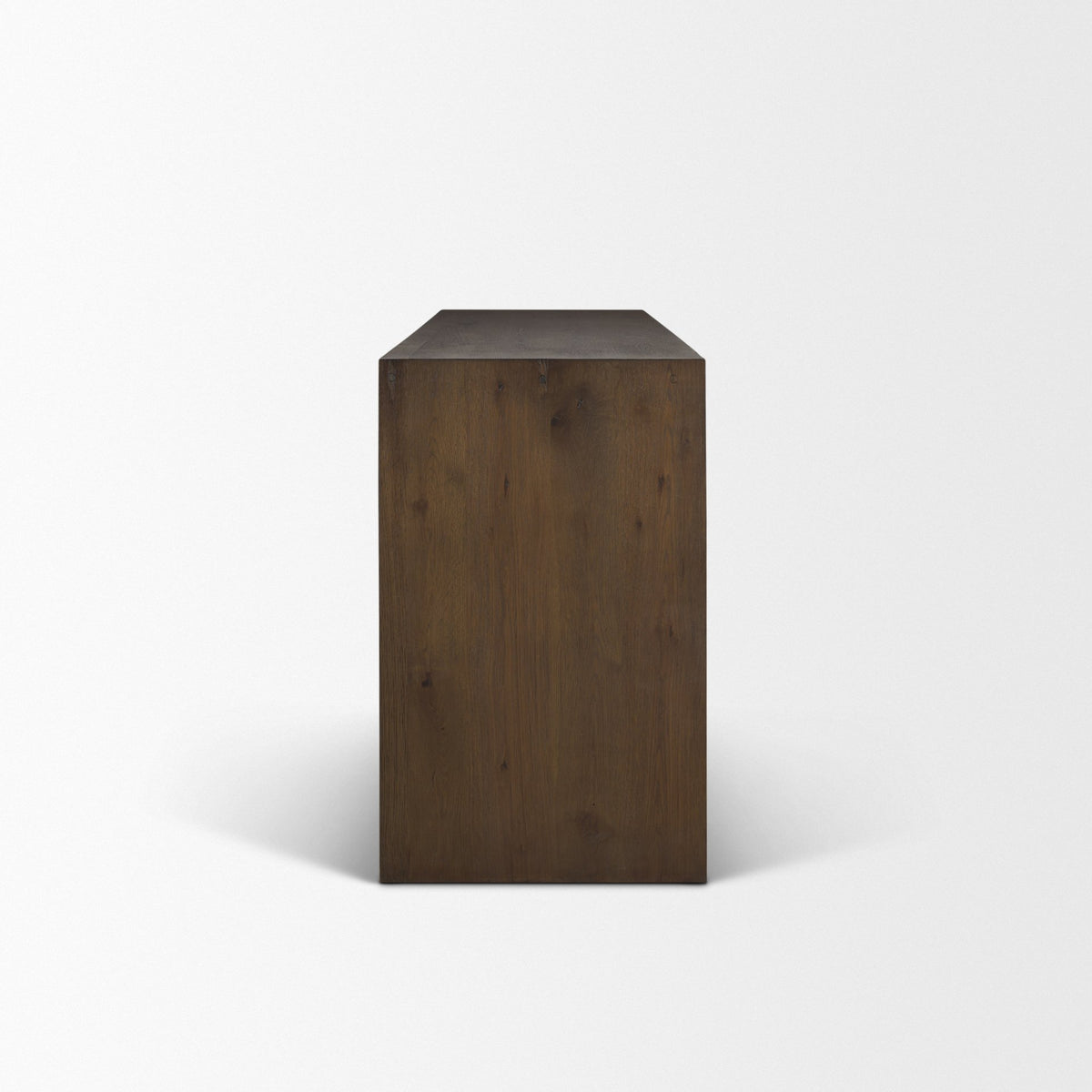 Belford 6-Drawer Dark Brown Oak Wood Dresser-Dressers-DECOROLALA