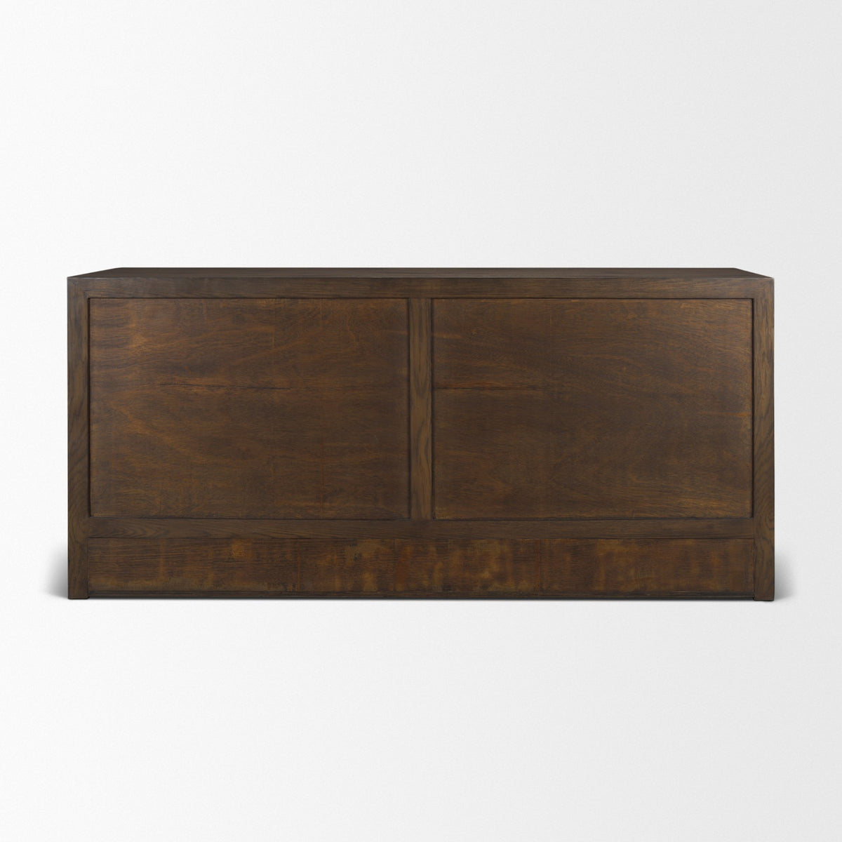 Belford 6-Drawer Dark Brown Oak Wood Dresser-Dressers-DECOROLALA