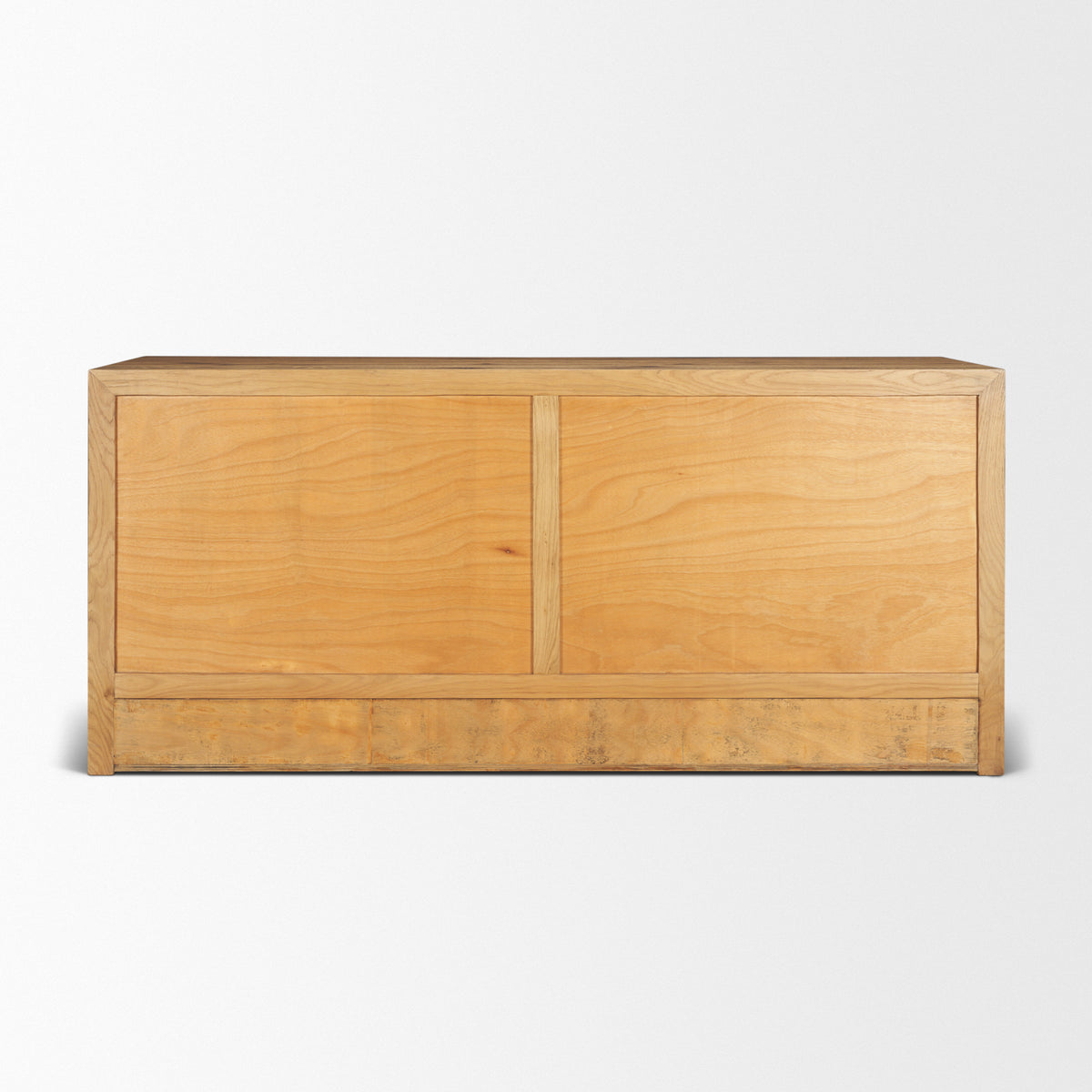 Belford 6-Drawer Light Brown Oak Wood Dresser-Dressers-DECOROLALA